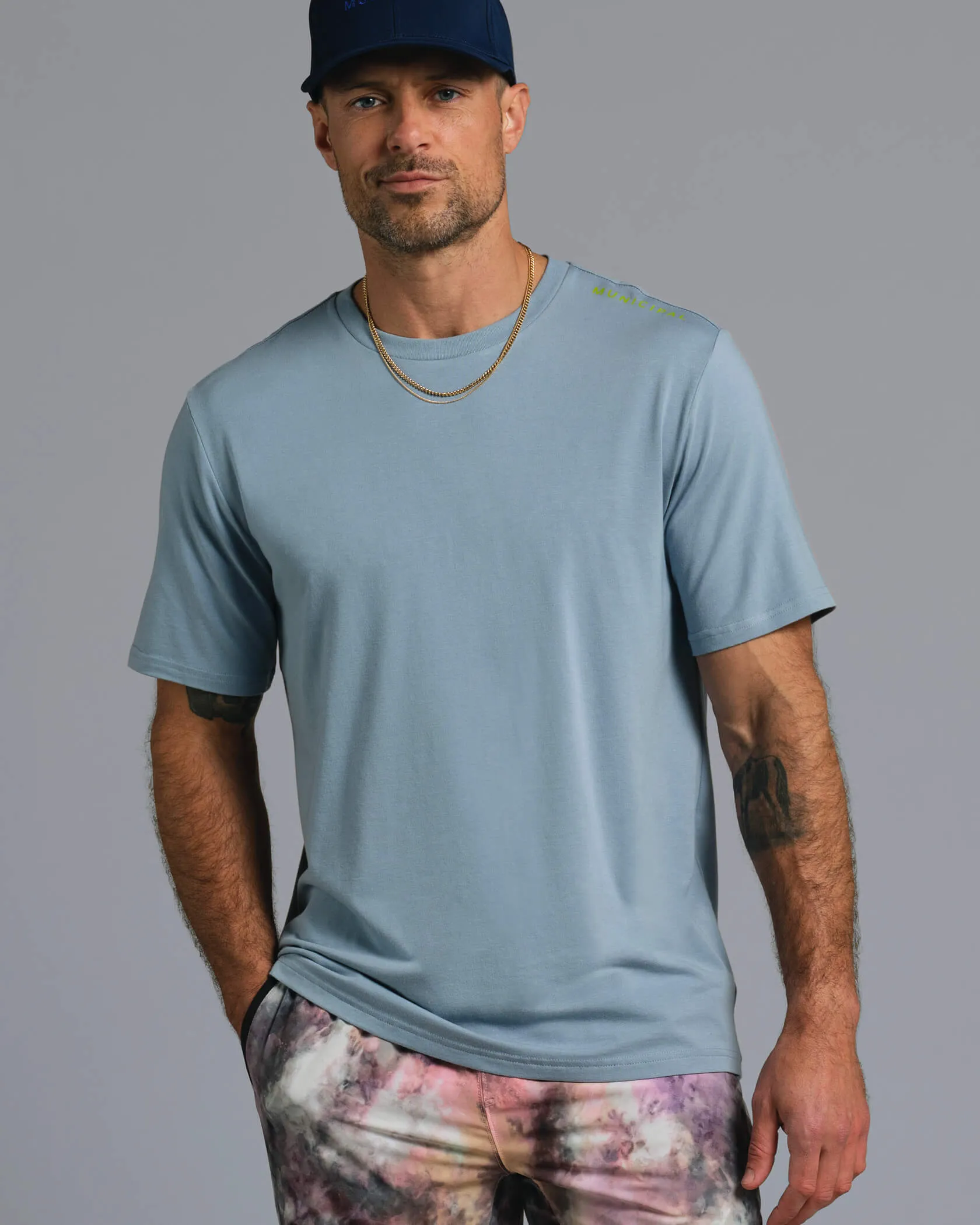 Enduro Stretch T-Shirt Carnival Look Calm Wave