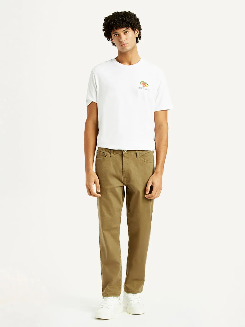 Men's 541 Khaki Athletic Tapered Fit Mid Rise Jeans All Season Fabric Weight