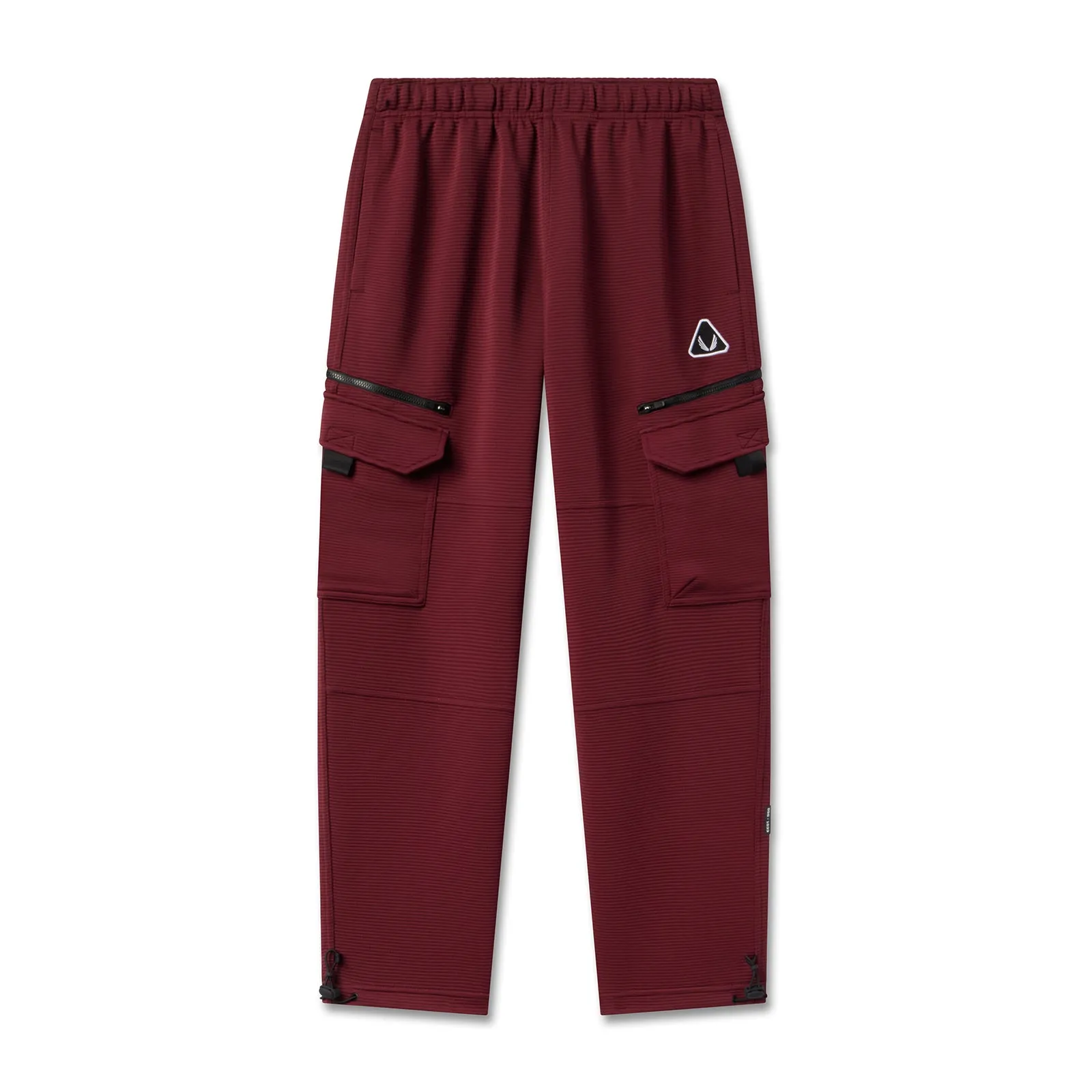 1033. Deltapeak? Cargo Cinch Jogger - Crimson Flexible Wear Versatile Look