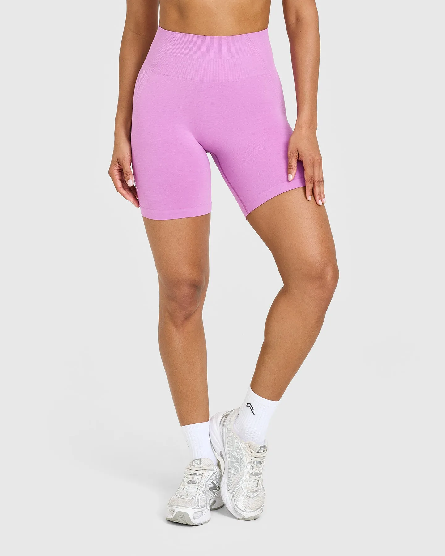 Summer Fashion Effortless Seamless Shorts | Orchid Purple Football shorts