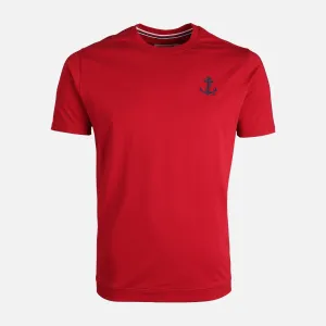 Reflective accents AntiBacterialTextile MEN T-SHIRT ROUND NECK REGULAR FIT