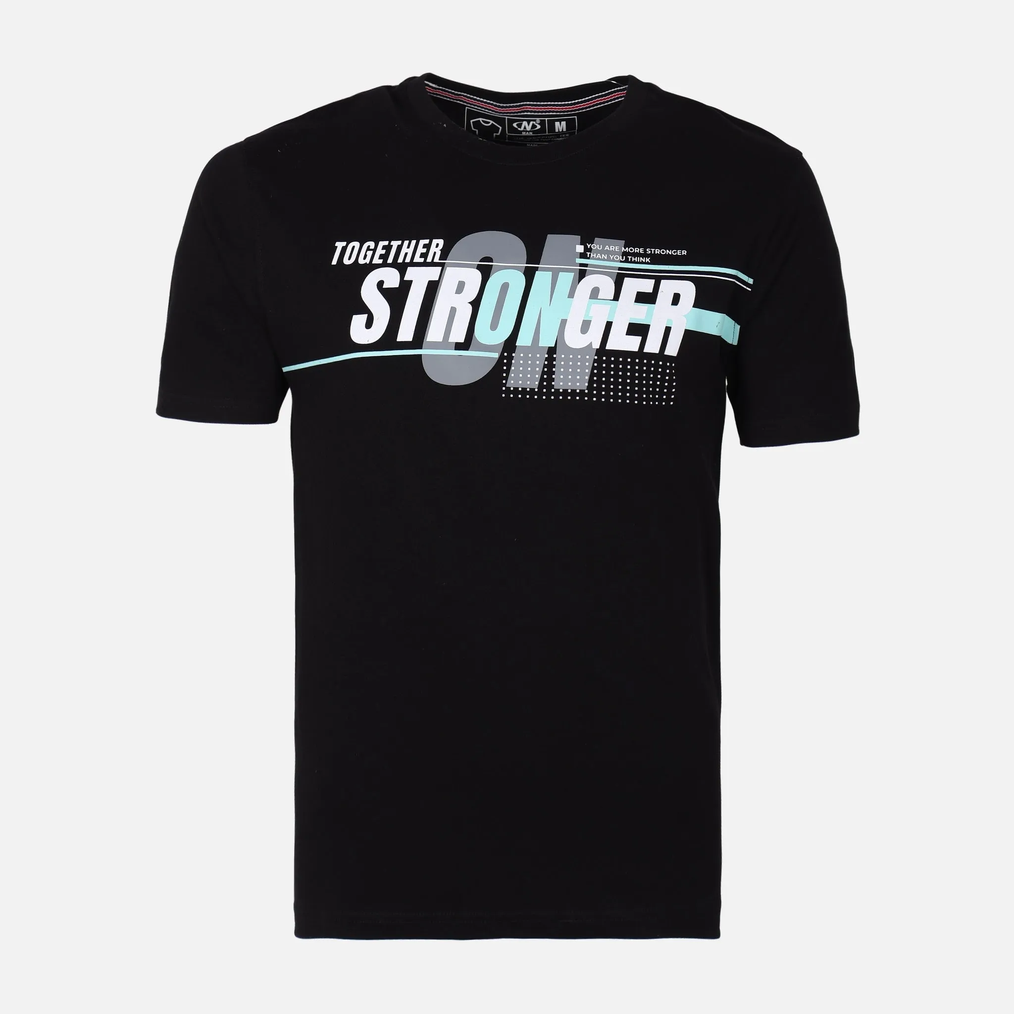 MEN GRAPHIC T-SHIRT ROUND NECK REGULAR FIT FourWayStretchClothing Gloss Glow
