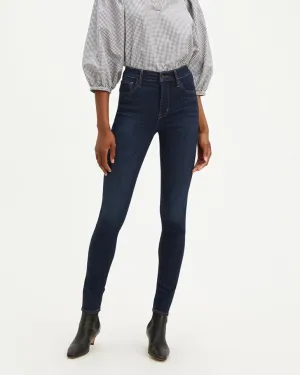 No Fuss Wear Timeless Look Levi's? Womens 720 High Rise Super Skinny Jeans - Deep Serenity