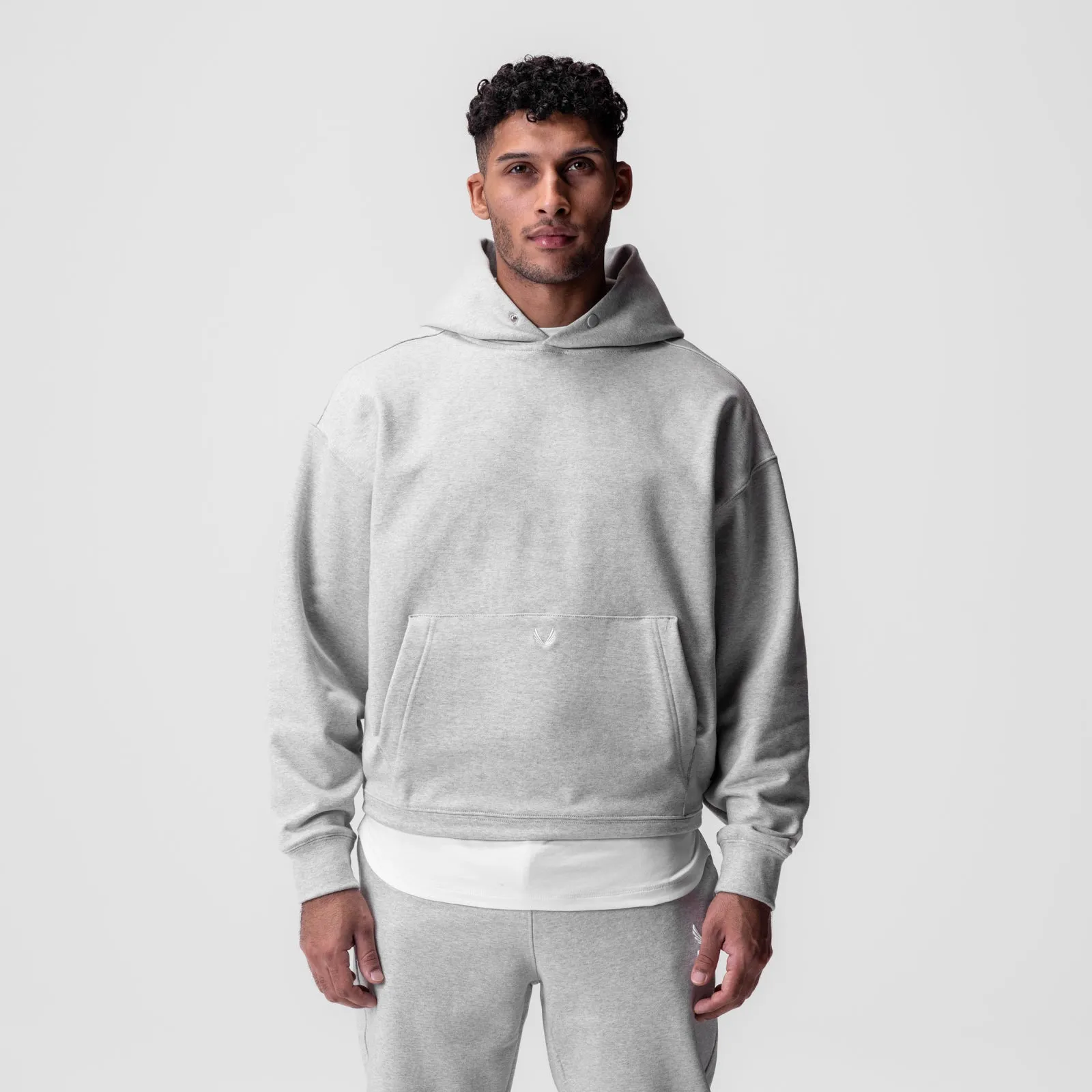 0648. Tech-Terry? Hoodie - Heather Grey Sailing wear