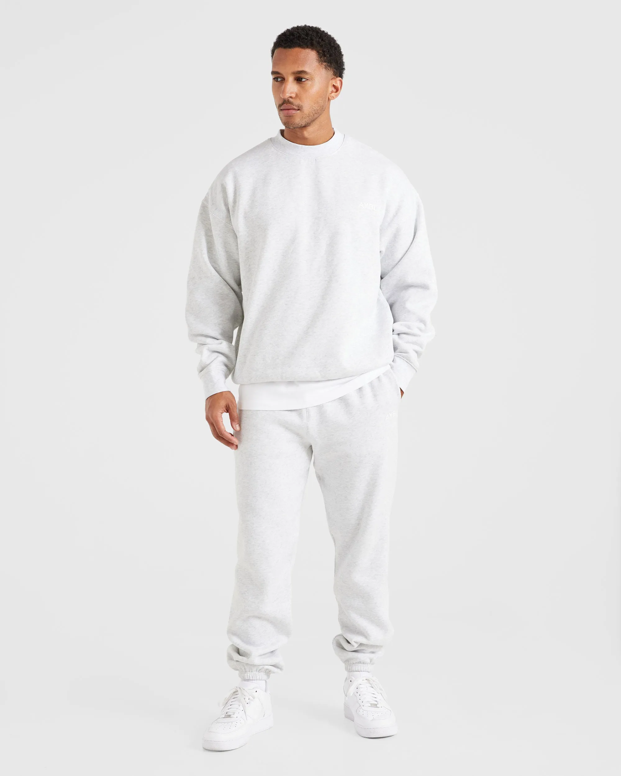 Essential Oversized Sweater - Grey Marl Indoor Wear