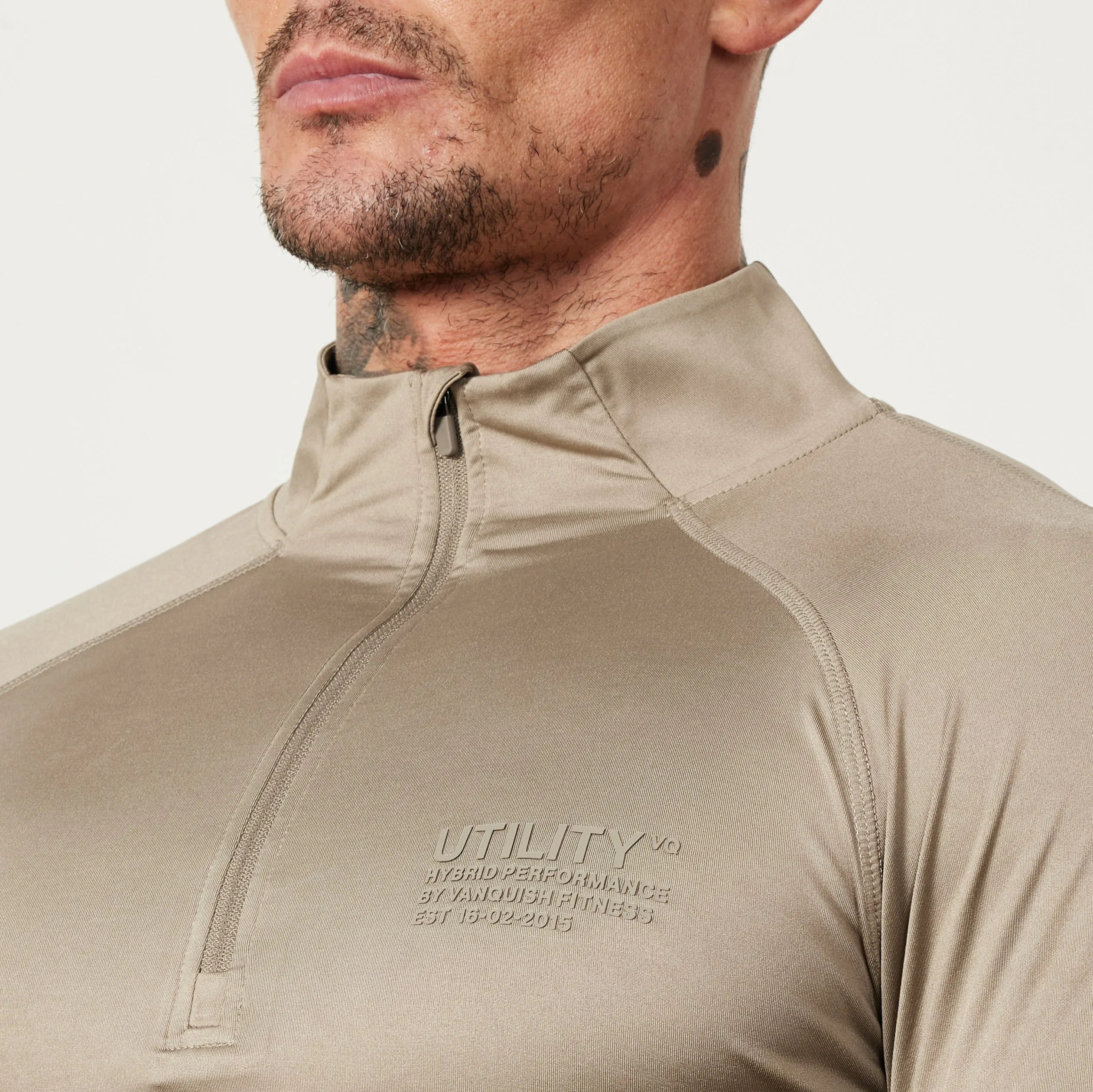 Vanquish Utility Stone 1/4 Zip Training Top Street Vibe
