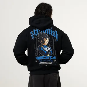 Vanquish DBS Vegeta Black Hoodie Polar bear like