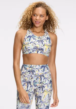 Stretchy Band Mock neck Cadent V-Back Bra