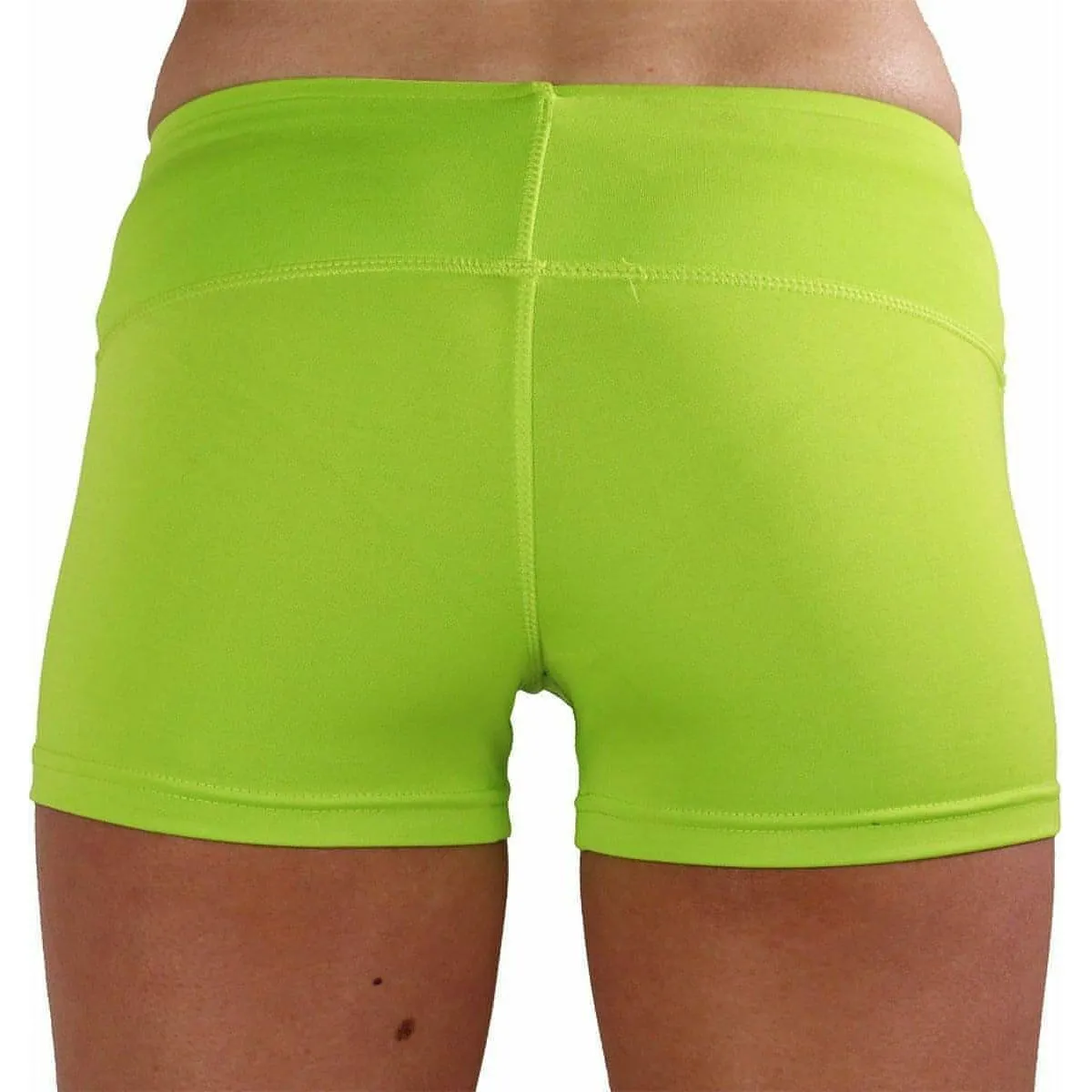 More Mile More-Tech 3 Inch Womens Running Shorts - Green sports accessory Odor Resistant Treatment