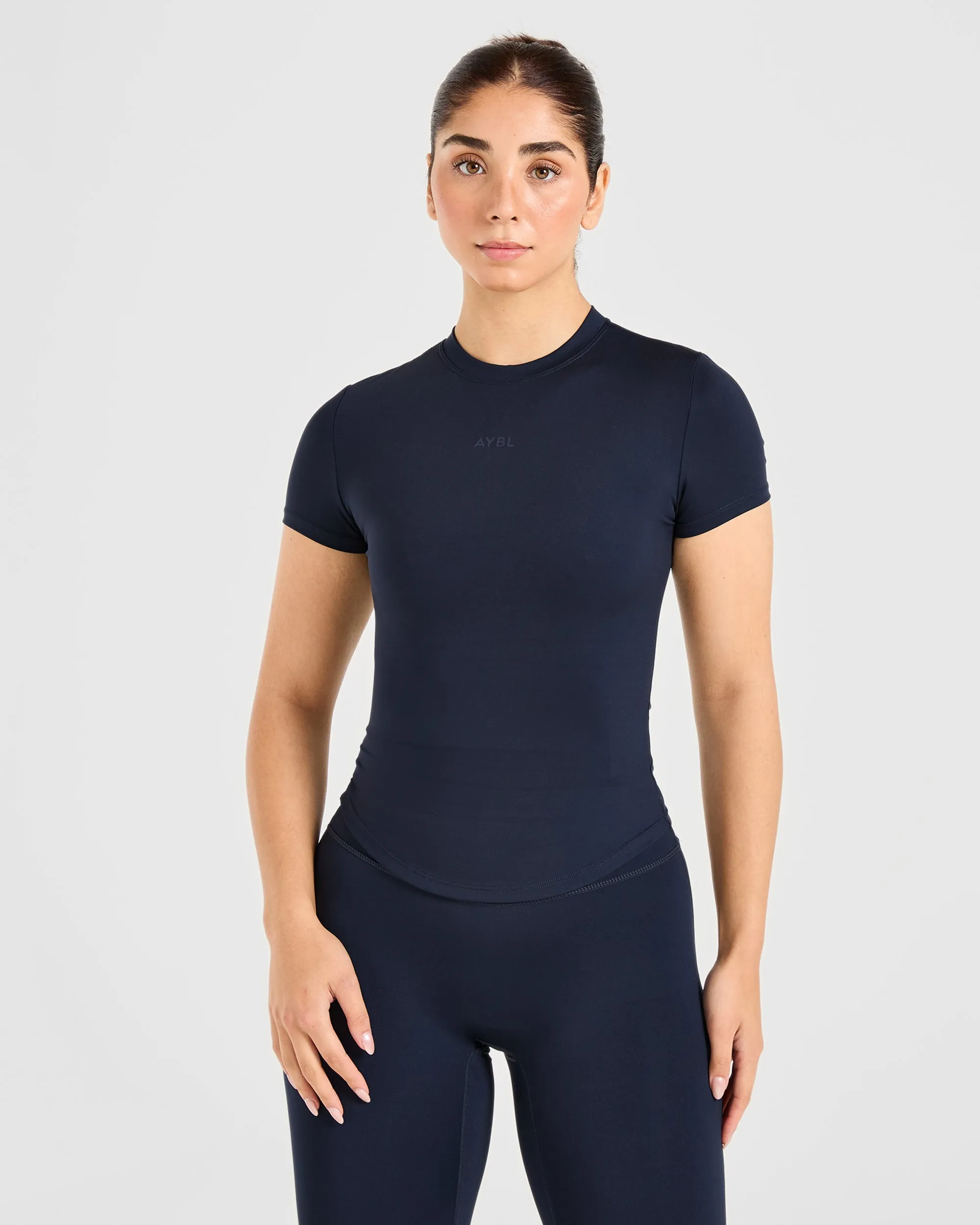 Sculpt T Shirt - Deep Navy Perfect Comfort Daywear
