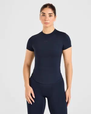 Sculpt T Shirt - Deep Navy Perfect Comfort Daywear