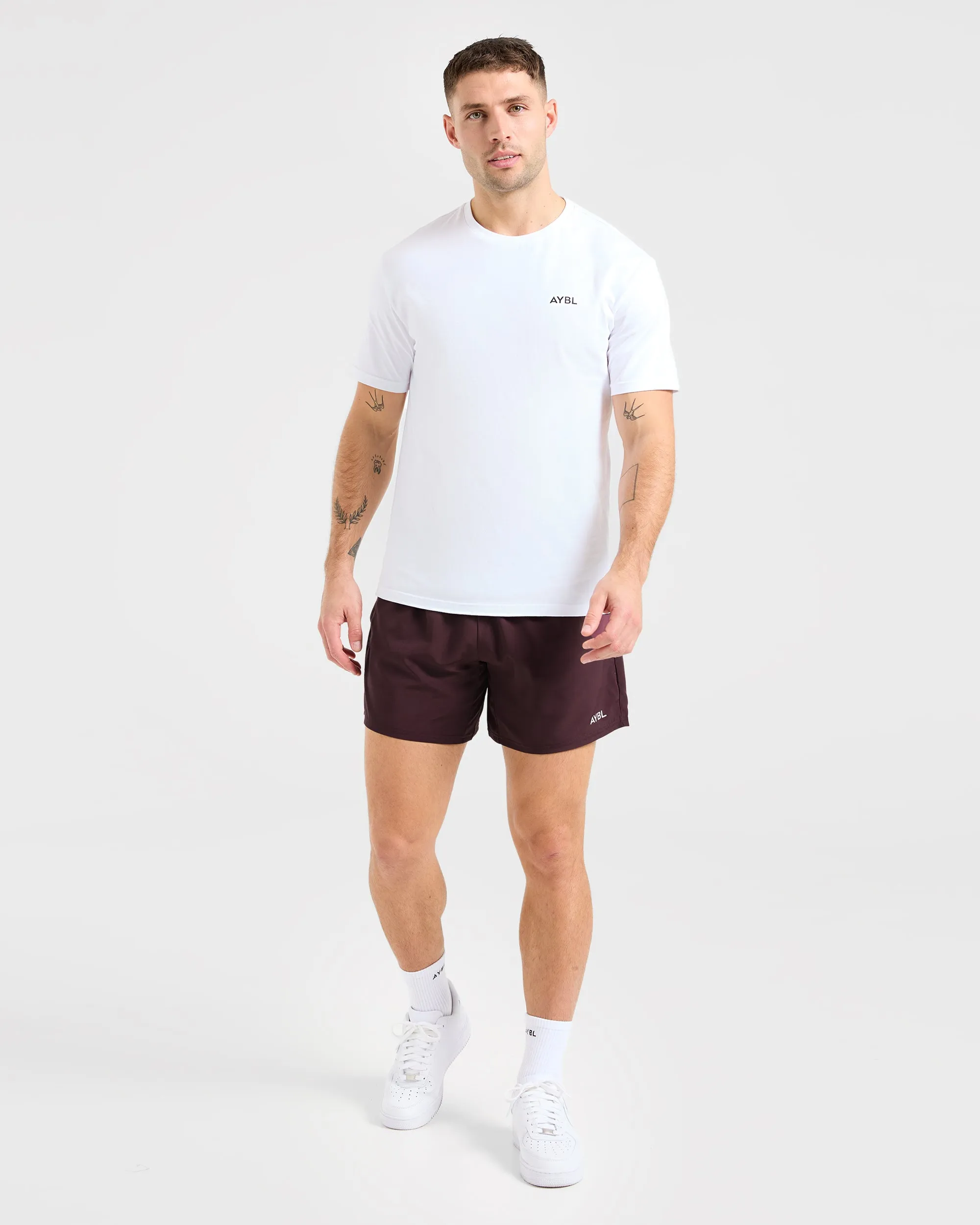 Everyday Style Core 5" Shorts - Dusty Plum