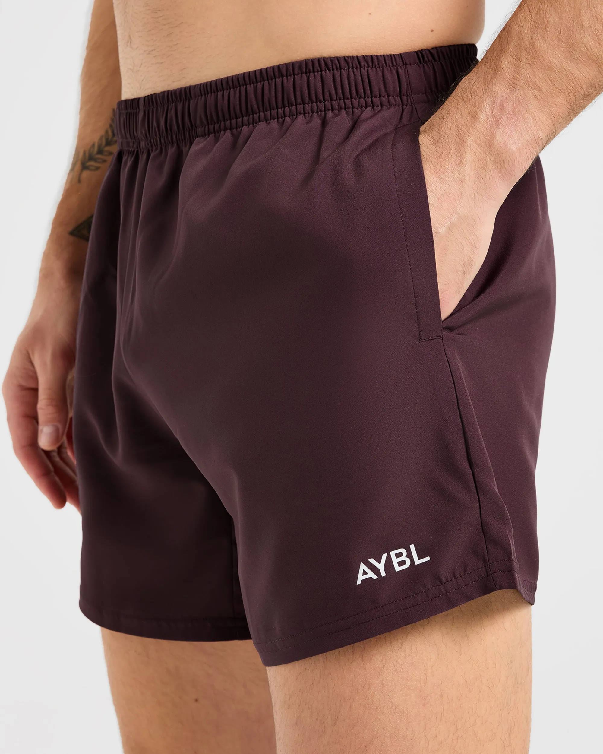Core 5" Shorts - Dusty Plum sweater