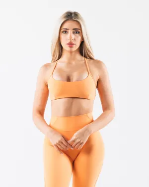 Aura 3 Strap Bra - Sunset Racerback Design Secure Closure