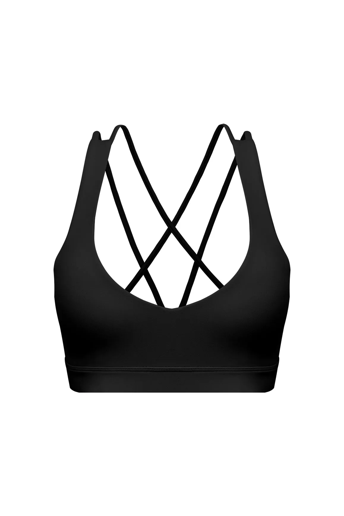 Printed adults Scoop Neck Crossback Bra