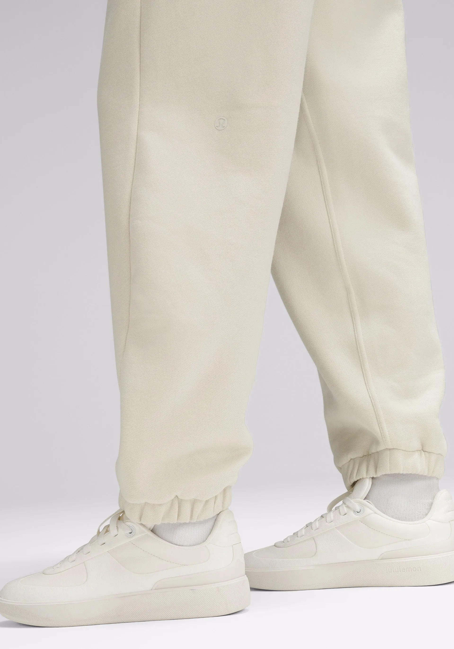 Water Repellent Coating Scuba Mid-Rise Oversized Jogger | Regular