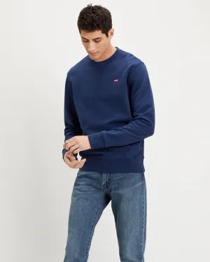 Levi's? Original Crew Sweat - Navy Blazer Party Look Weekend Warrior Everyday Fashion