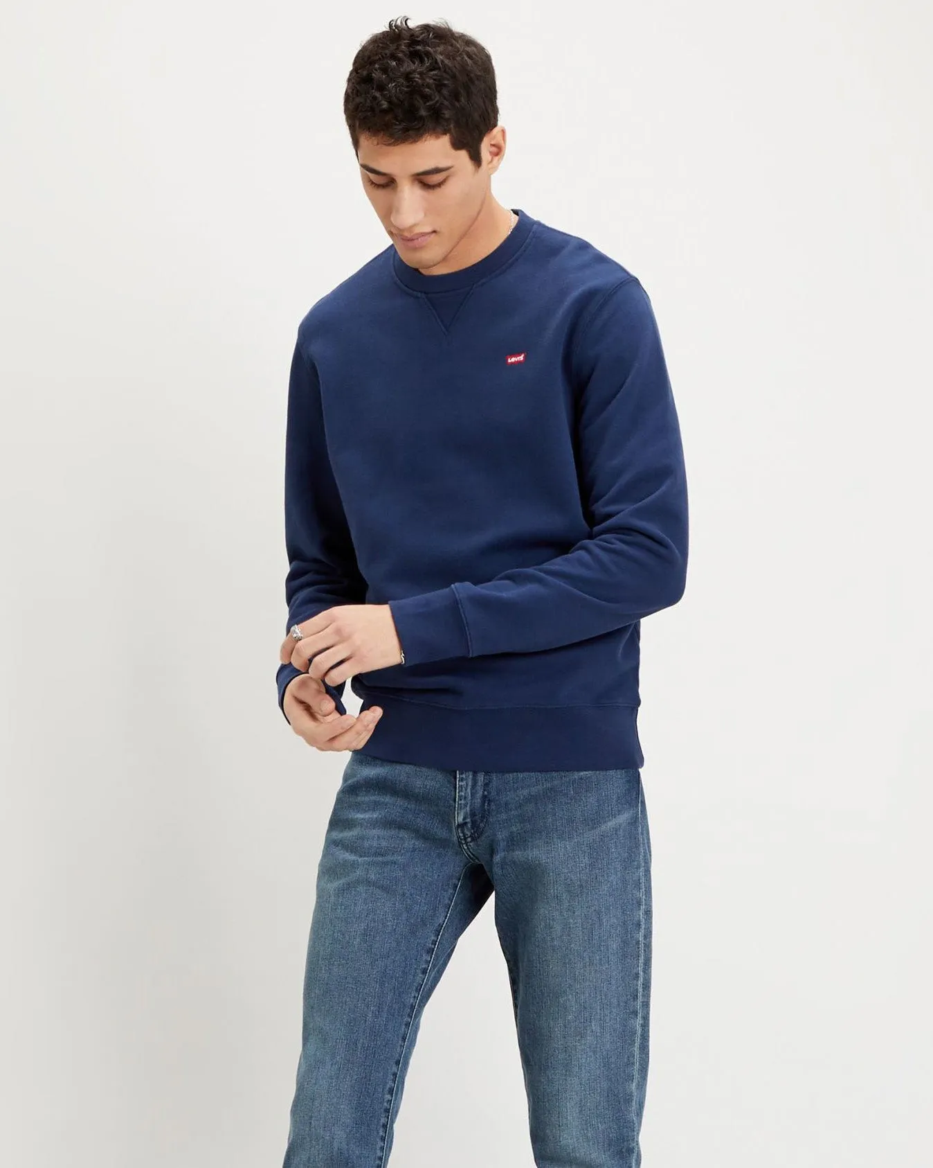 Levi's? Original Crew Sweat - Navy Blazer Daily Style