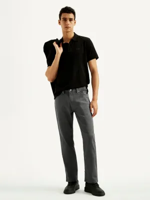 Adjustable Waistband Urban Explorer Picnic Style Men's 541 Charcoal Grey Overdyed Athletic Tapered Fit Mid Rise Jeans