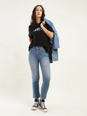 Women's 710 Blue Skinny Fit High Rise Jeans Reliable Basic Earthy Music Event