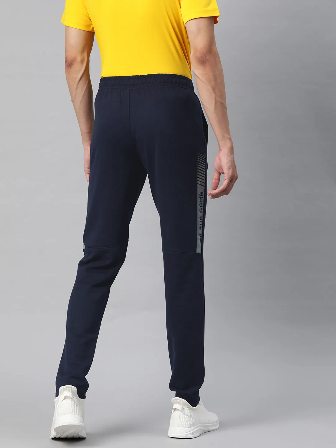 Loose Fit Alcis Men Printed Slim Fit Sports Track Pants