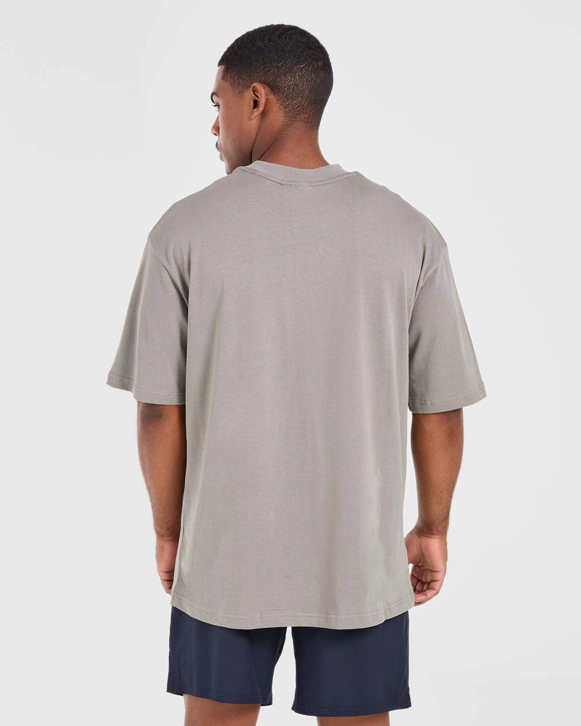 Customer Favorite Craft Oversized T Shirt - Fog