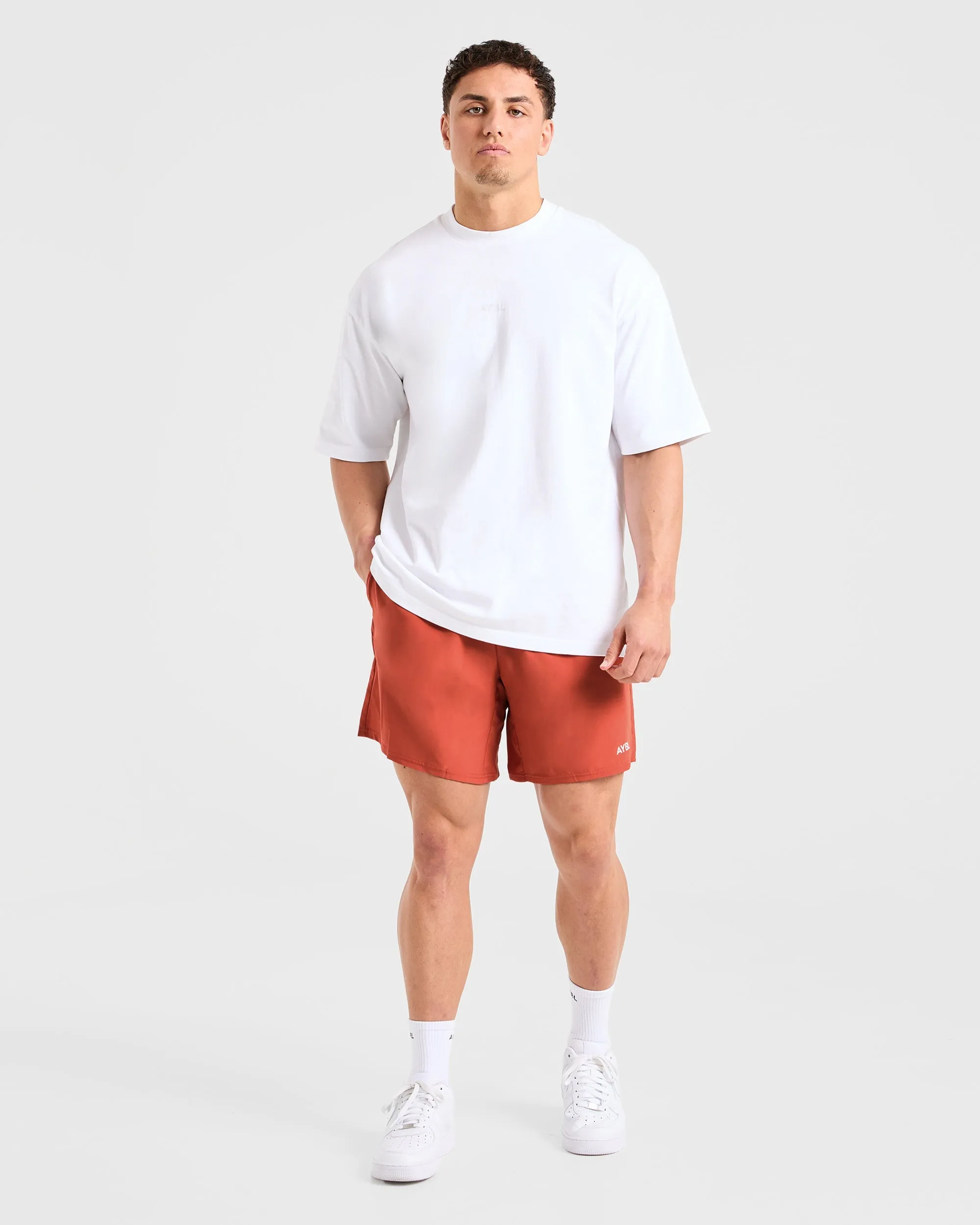 Core 7" Shorts - Desert Orange Fitness wear