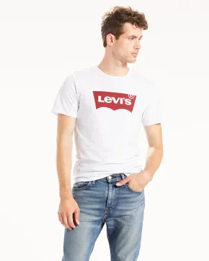Levi's? Housemark Tee - White / Red Youth Style Stylish Road Trip