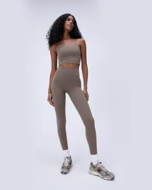For Adults City Walk Ultimate Leggings - Cocoa Brown