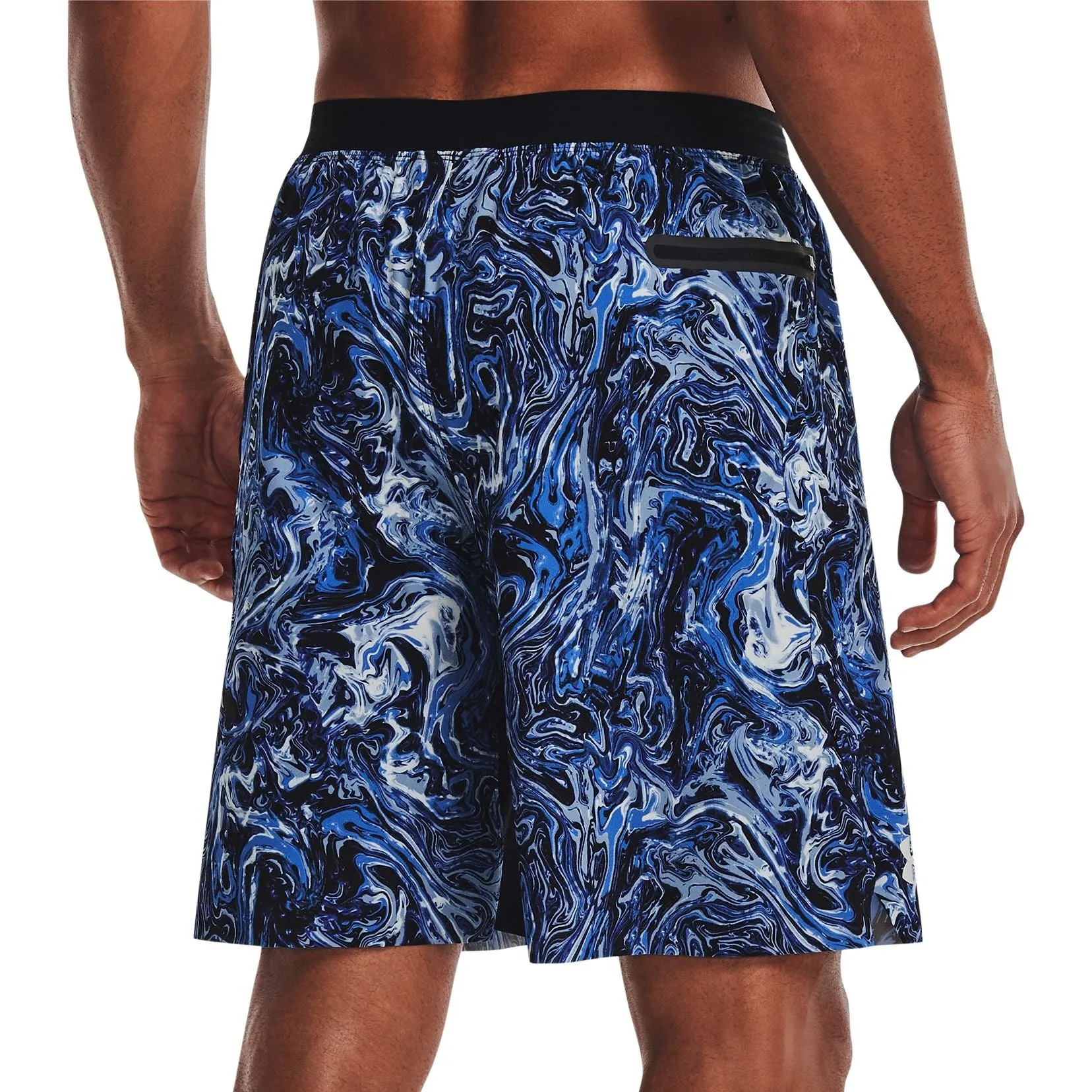 Faux Leather Silk Touch Under Armour Reign Woven Mens Training Shorts