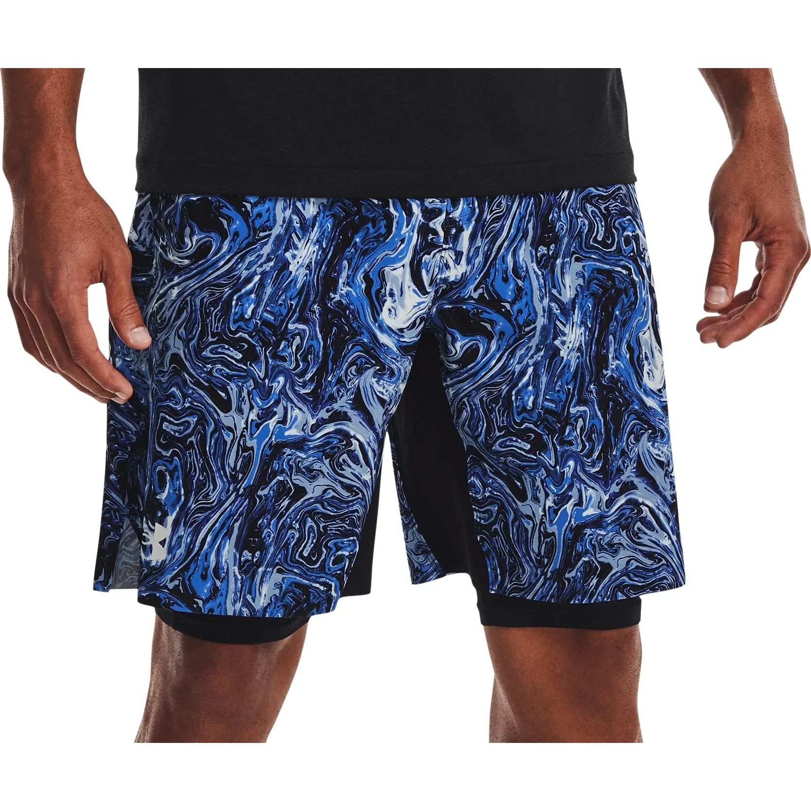 Under Armour Reign Woven Mens Training Shorts Fashionable Look Temperature Regulating Fibers