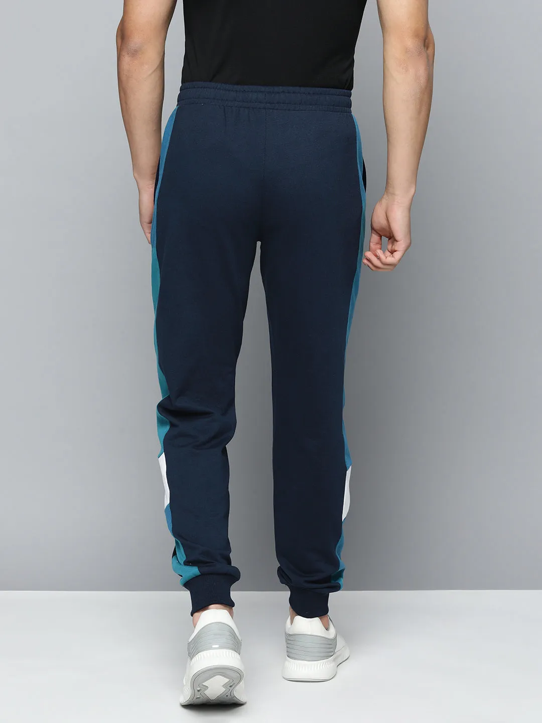Stay Fresh Abrasion Proof Reinforcements Alcis Men Colourblocked Track Pants