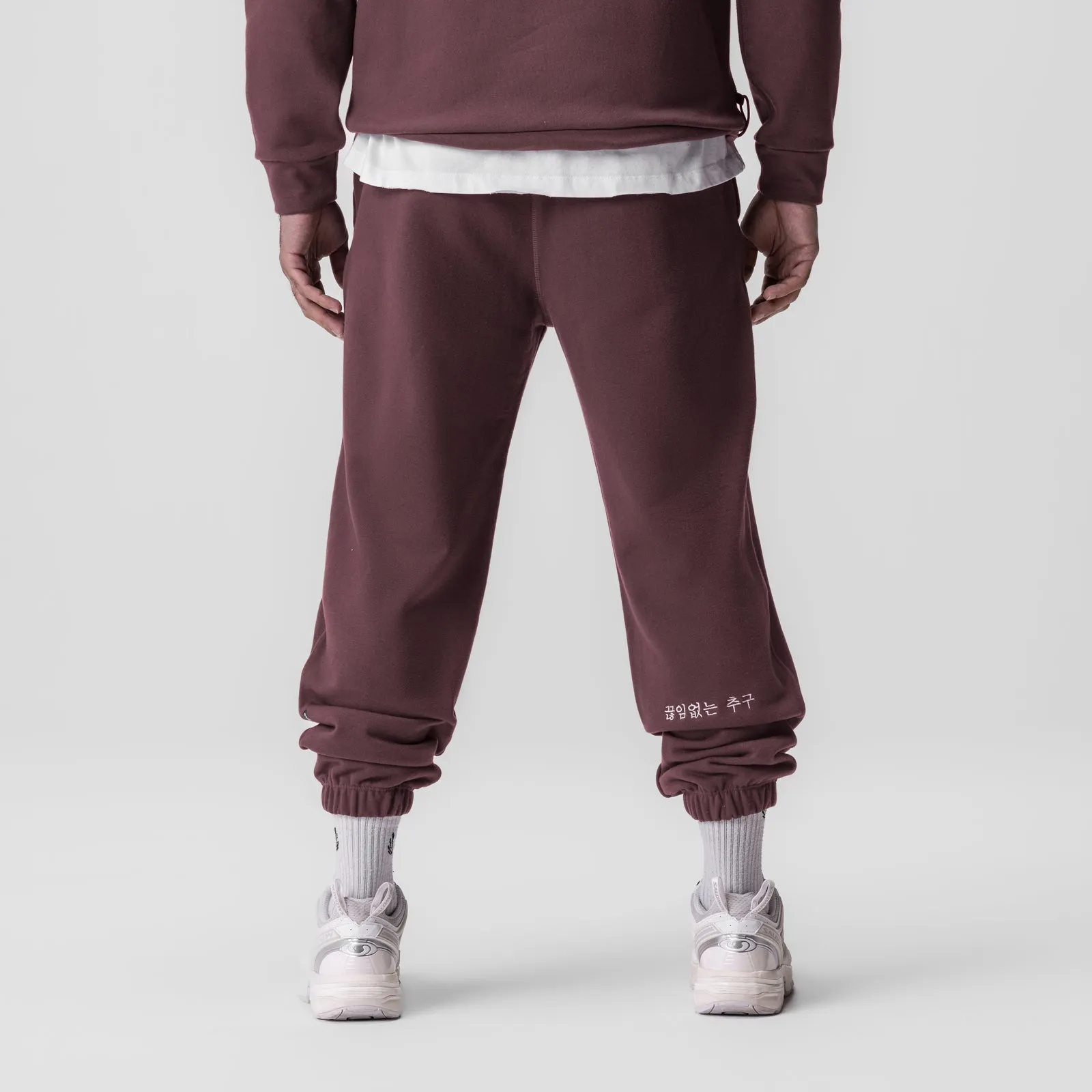 0655. Tech-Terry? Oversized Sweats - Nightshade "Patch" Detachable belt Slim Design