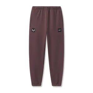 0655. Tech-Terry? Oversized Sweats - Nightshade "Patch" Barrel Waist Lined interior