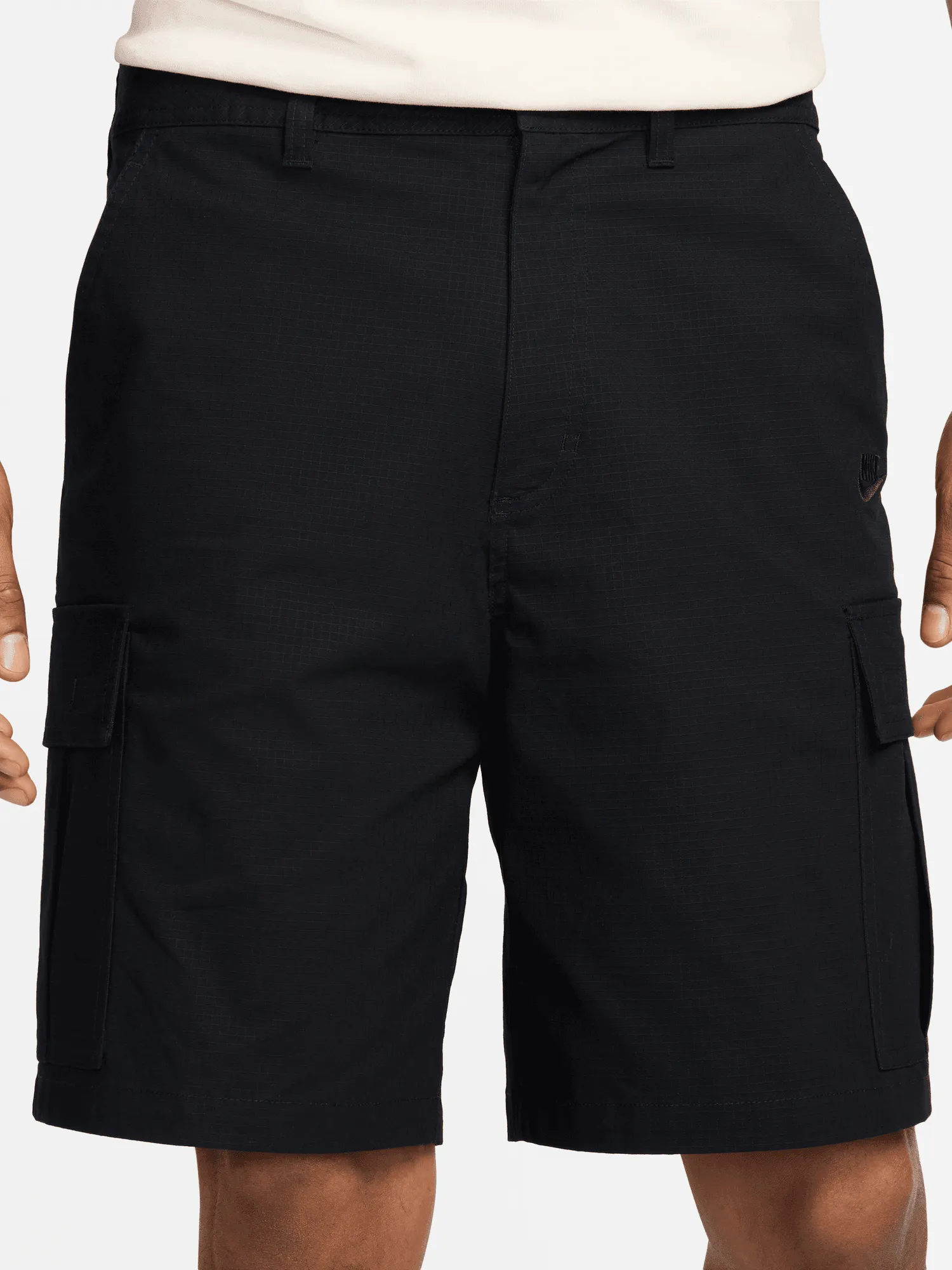 Club Woven Cargo Shorts Comfortable clothing suede look