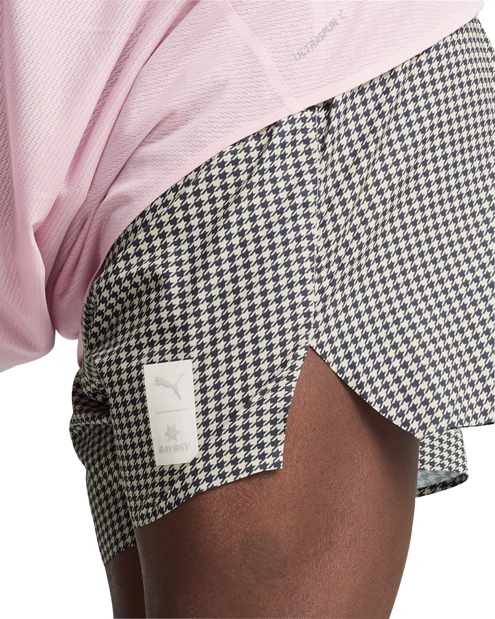 Puma X SAYSKY Mens Running Shorts - Blue Chafe Resistant Edges