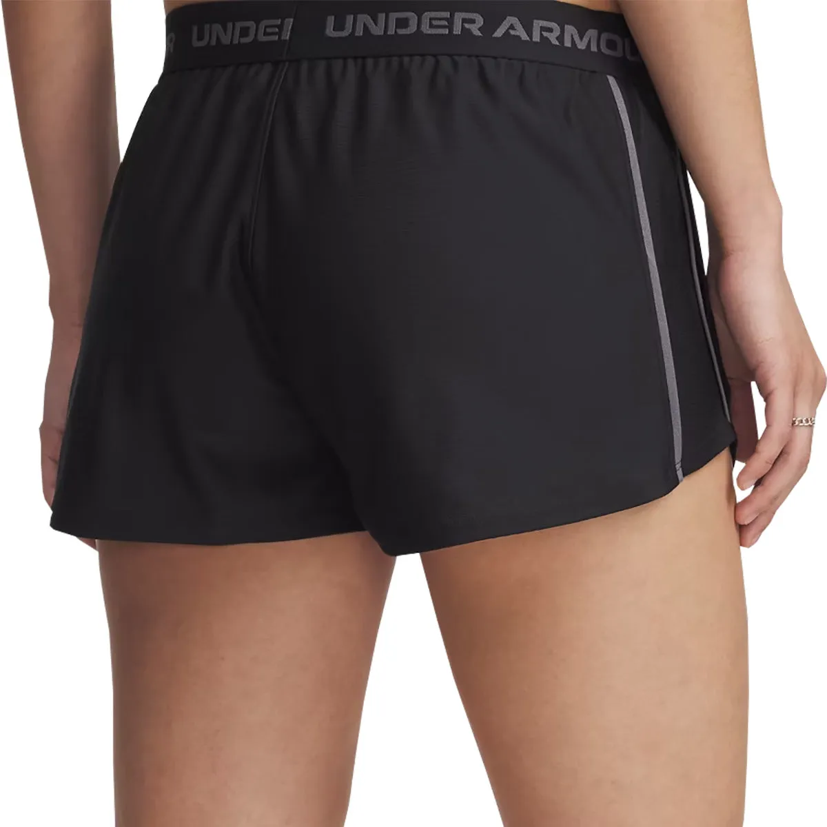 dress shorts Under Armour Play Up 3 Inch Womens Running Shorts - Black