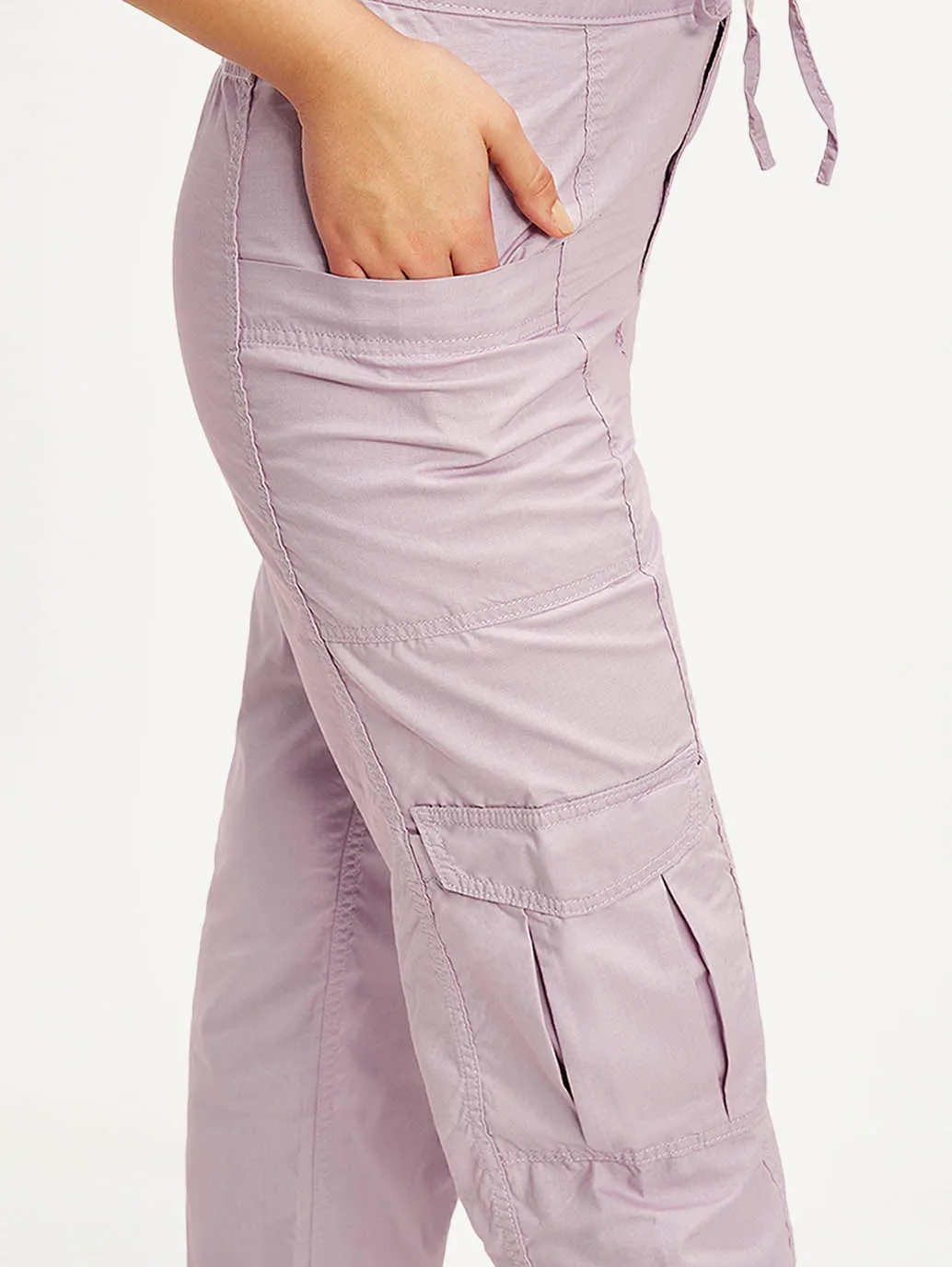 Modern Youth Style Party Look Morning Stroll Evening Stroll Trend Setter Women's Purple Loose Fit High Rise Jeans