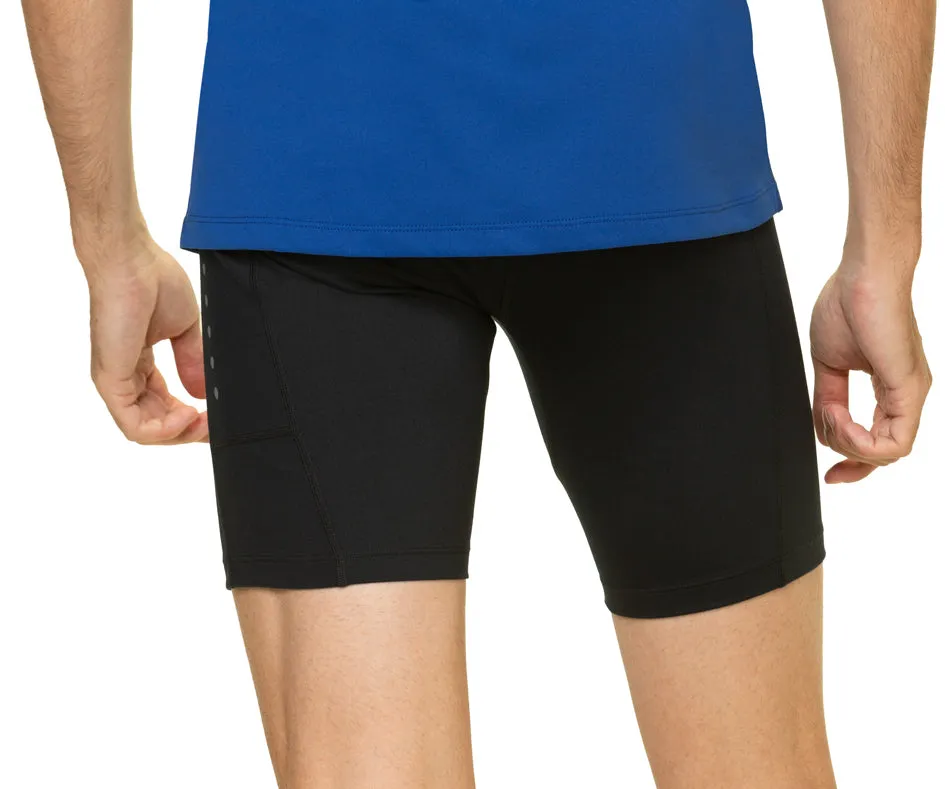 hypoallergenic Hiking shorts Ronhill Core Stretch Mens Short Running Tights - Black