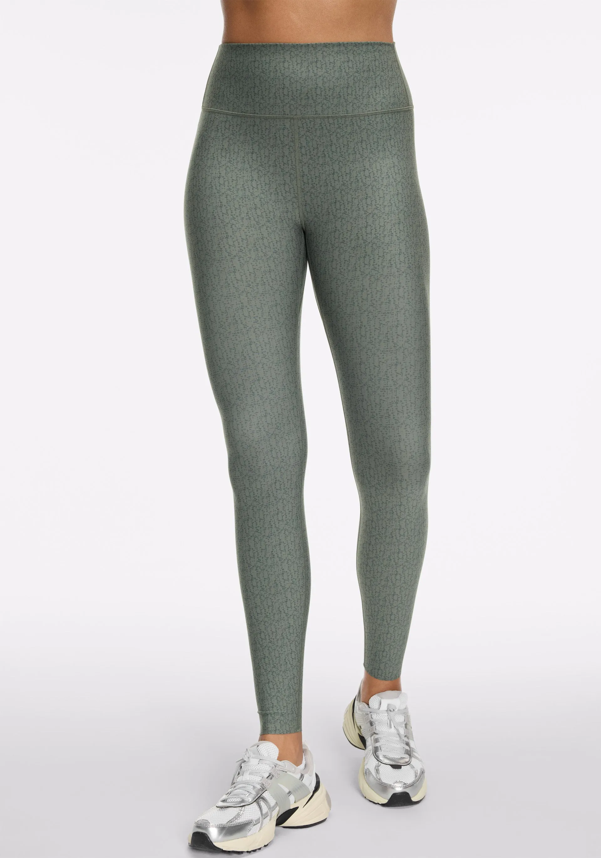 Durable Abrasion Resistant Fabric Seamless Design Summer Wear Cadent High Rise Legging 25"