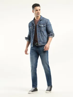 Sharp Edge Artist Vibe Comfy Men's 511 Indigo Slim Fit Mid Rise Jeans