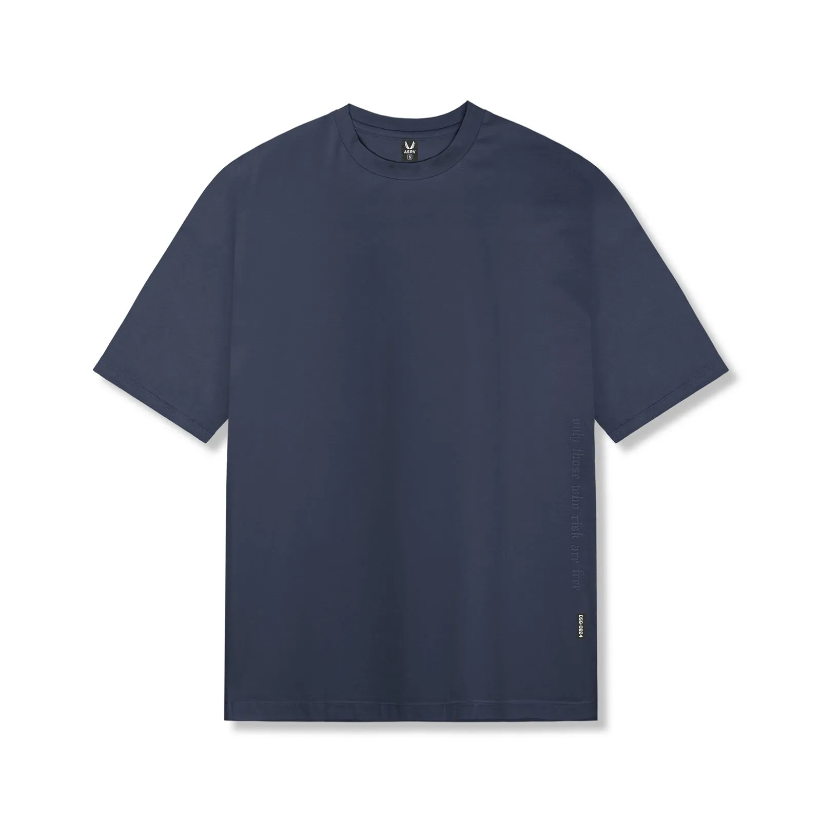 Zip Up 0824. Supima? Oversized Tee - Navy