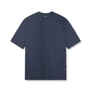 Zip Up 0824. Supima? Oversized Tee - Navy