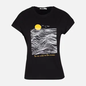 WOMEN VISCOSE LOOSE T-SHIRT Champion Glow