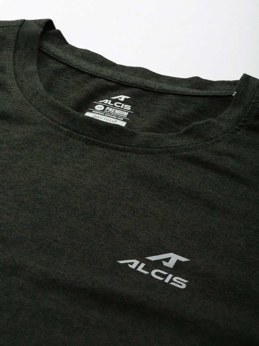 quick dry Alcis Men Solid Dry Tech Slim Fit T-shirt