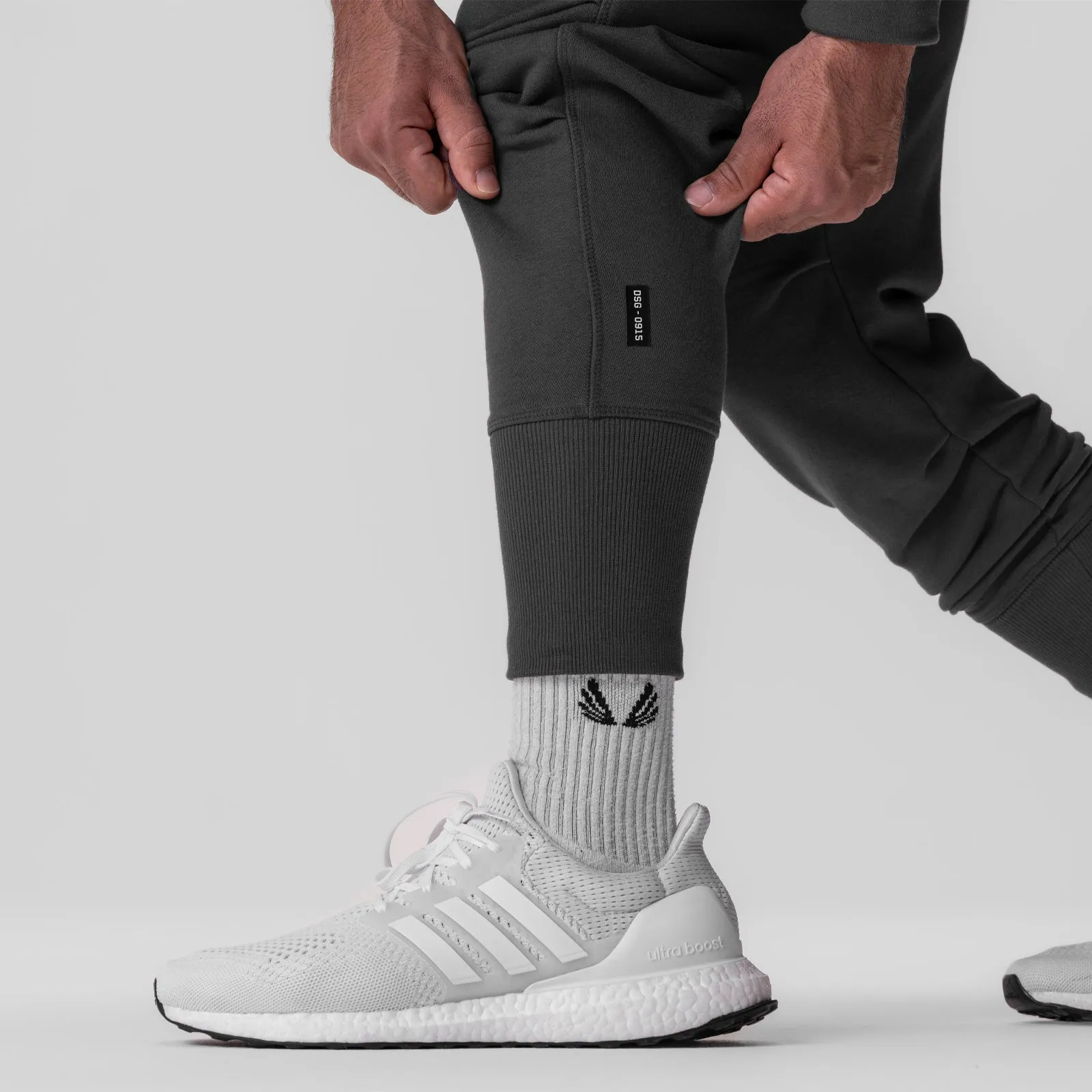 Soft Interior 0915. Tech-Terry? High Rib Jogger - Space Grey "ASRV"