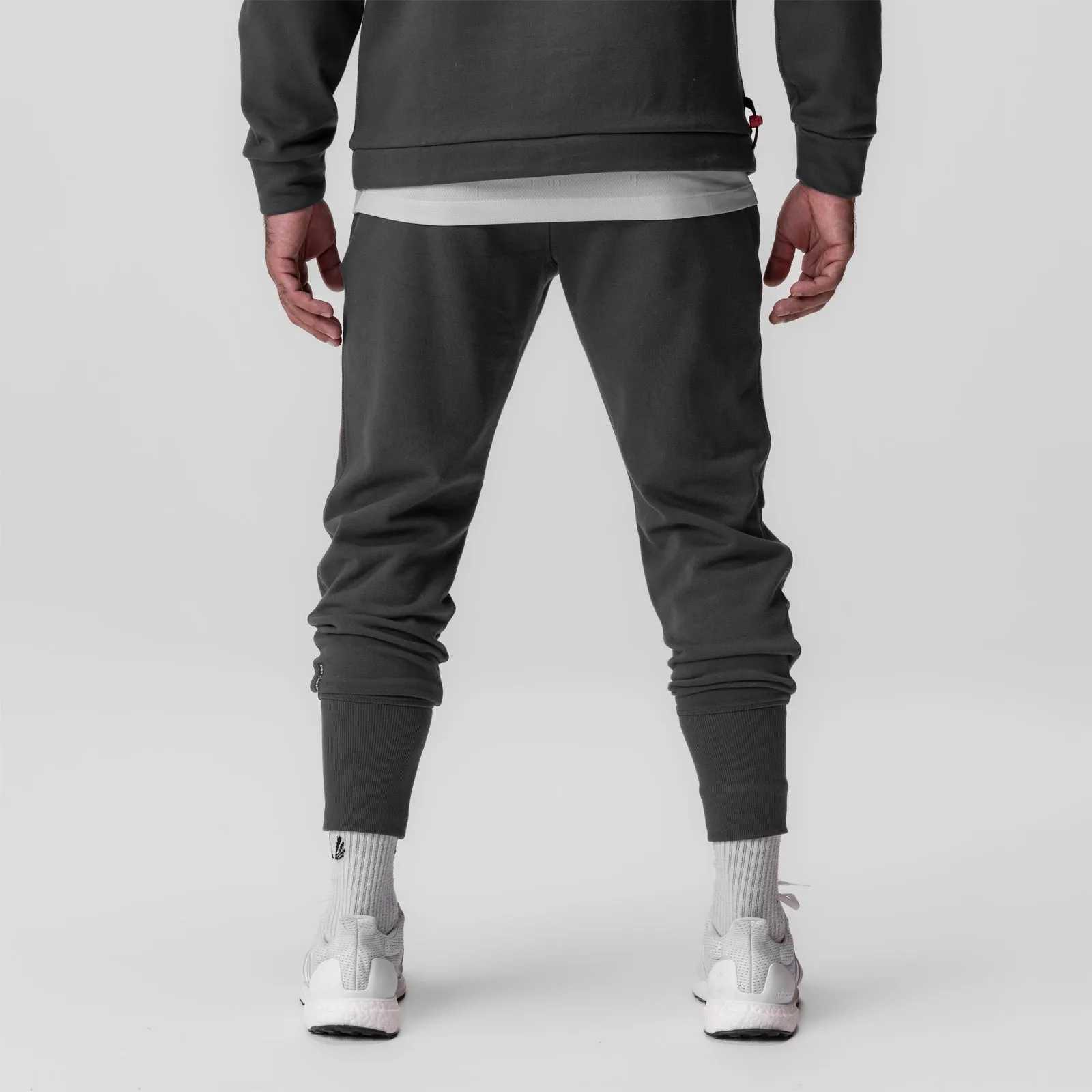 0915. Tech-Terry? High Rib Jogger - Space Grey "ASRV" Organic Cotton Blend