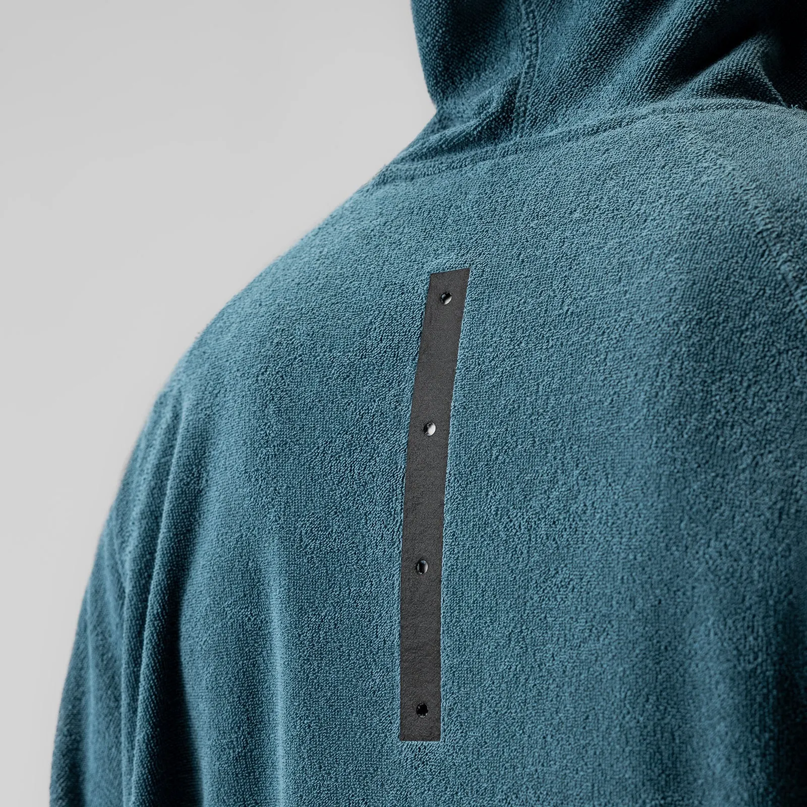 Modern Aesthetic Everyday Use 1054. Towel Terry Reversible Hoodie - Storm